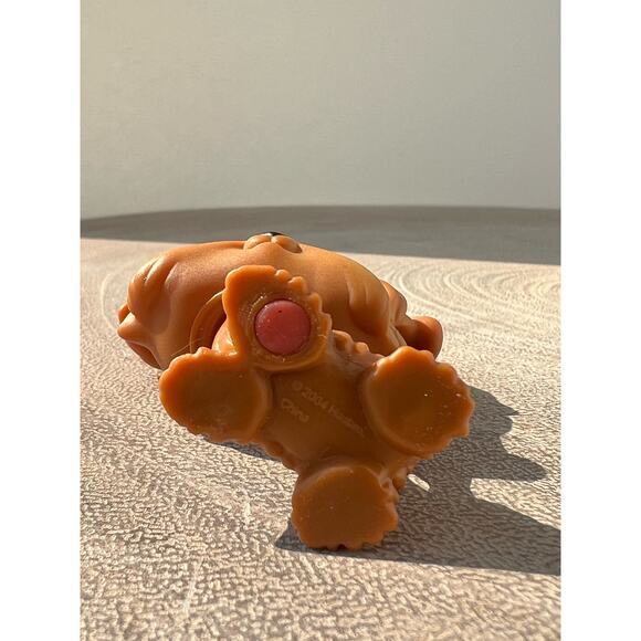 Littlest Pet Shop Shih Tzu Yorkie #6 Tan, Brown Gray Copper Brown Hair 2004 - Picture 3 of 3